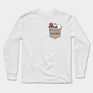 We Bare Bears Pouchie Shirt Long Sleeve T-Shirt